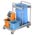 Zusatzbild Reinigungswagen AquaSplast Gerätewagen I-1