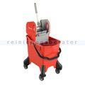 Reinigungswagen Bayersan Bucket 25 L rot
