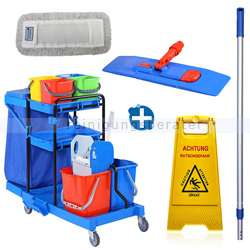 Reinigungswagen Bayersan GONISA36 2x18 L umfangreiches Set 1