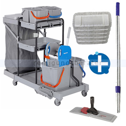 Reinigungswagen Bayersan Set 13-teilig