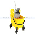Reinigungswagen Bayersan Spider Bucket 32 L gelb