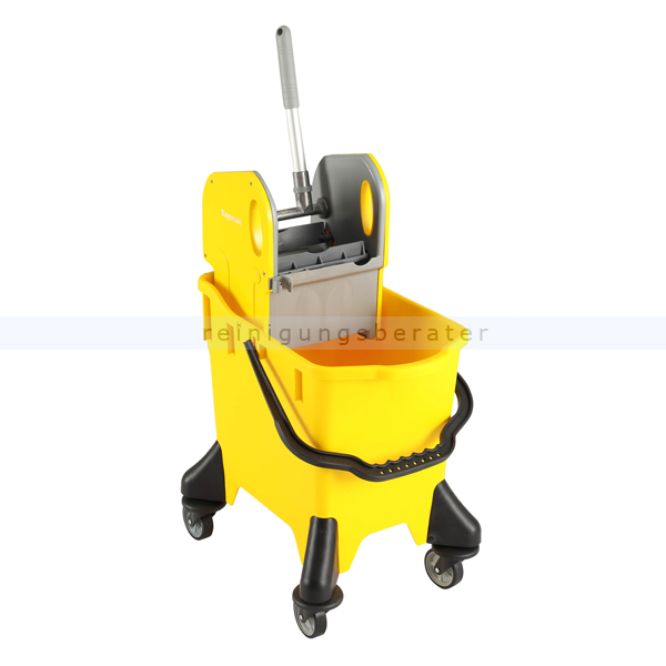 Reinigungswagen Bayersan Spider Bucket 32 L gelb