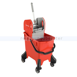 Reinigungswagen Bayersan Spider Bucket 32 L rot