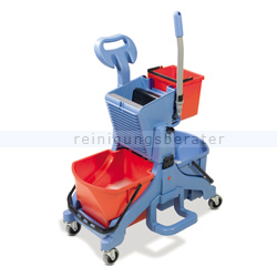 Reinigungswagen Numatic MidMop Comfort mit Eimer 5 L rot