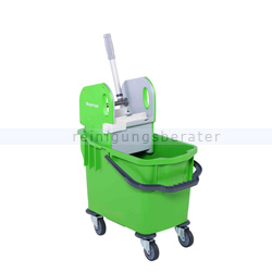 Reinigungswagen ReinigungsBerater Bucket 25 L grün