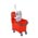 Zusatzbild Reinigungswagen ReinigungsBerater Bucket 25 L rot