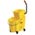 Zusatzbild Reinigungswagen Rubbermaid WaveBrake mit Kombipresse Gelb
