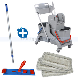 Reinigungswagen Set Bayersan Luck 50 cm mit Korb