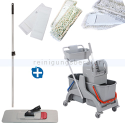 Reinigungswagen Set Bayersan Magnet 50 cm & Korb