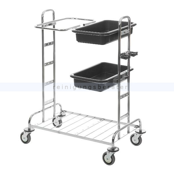 Reinigungswagen Vermop Variant 23 verchromt