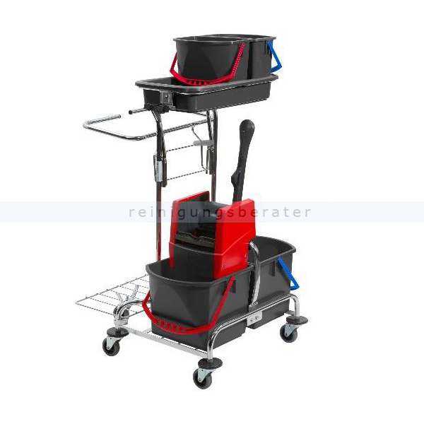 Reinigungswagen Vermop Varietta Plus 2 verchromt
