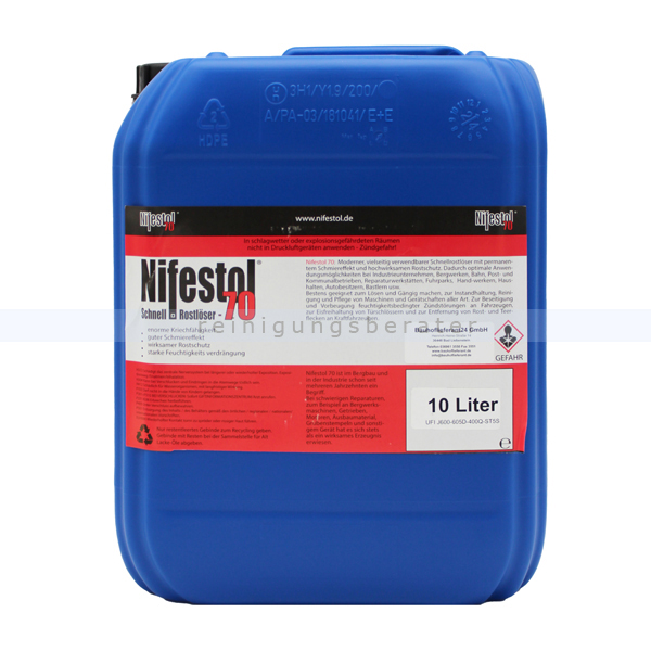 Rostlöser Nifestol 70 10 L