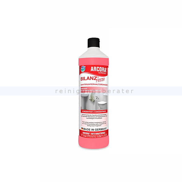 Sanitärreiniger Arcora Bilanz Fresh 1 L mit Frischeduft