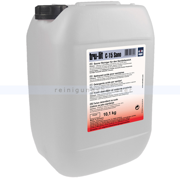 Sanitärreiniger Calvatis TRU-LIT C-15 SANO 10,1 kg