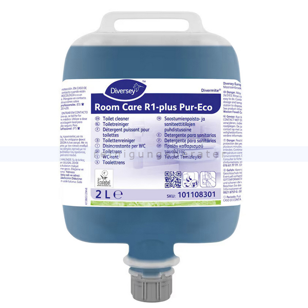 Sanitärreiniger Diversey RoomCare R1 plus Pur-Eco 2 L