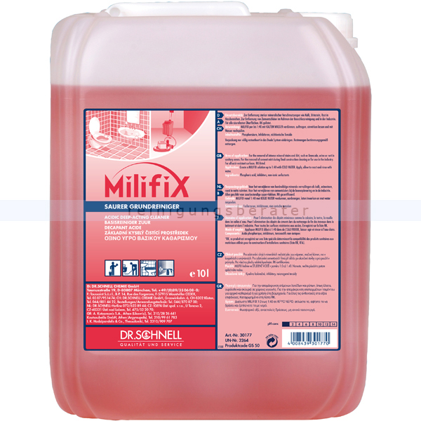 Sanitärreiniger Dr. Schnell MILIFIX 10 L