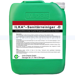 Sanitärreiniger ILKA D 10 L