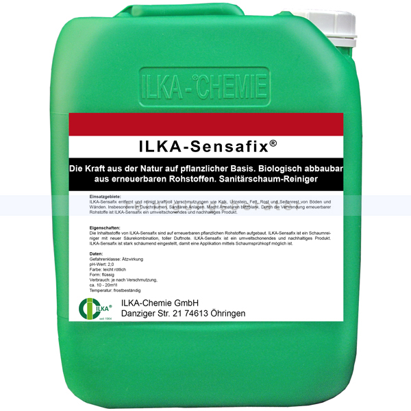 Sanitärreiniger ILKA Sensafix 10 L