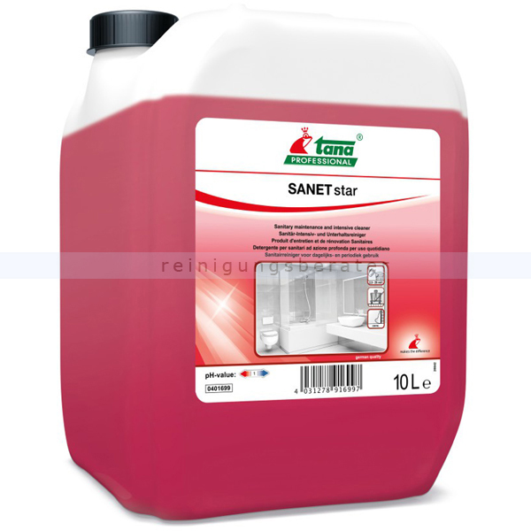 Sanitärreiniger Tana Sanet star 10 L