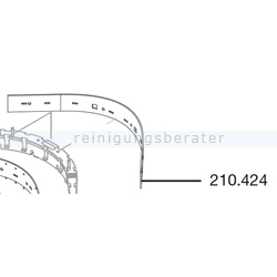 Sauglippe Sprintus Gummilippe hinten