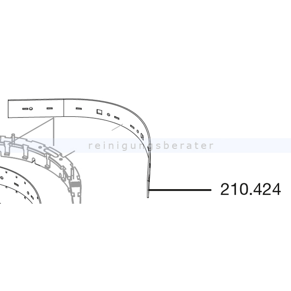 Sauglippe Sprintus Gummilippe hinten
