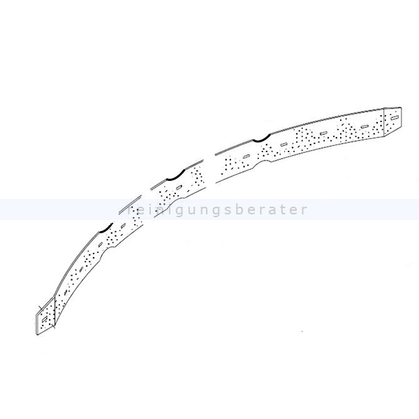 Sauglippe Taski Lamelle vorn für Taski Swingo 750 B