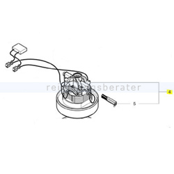 Saugmotor Cleanfix S10/12 220-240V/50Hz