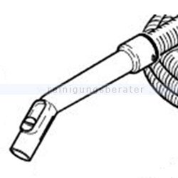 Saugrohr Nass/-Trockensauger Cleanfix Handrohr isoliert