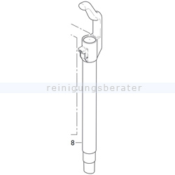 Saugrohr Sebo Handsaugrohr komplett 50165HG