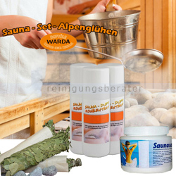 Saunaaufguss-Set 5-teilig ALPENGLÜHEN