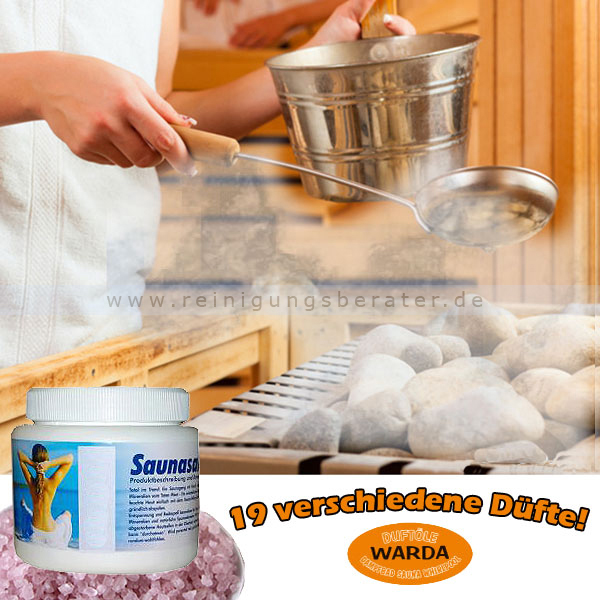Saunasalz Warda Pfefferminz 500 g