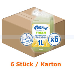 Schaumseife Kimberly Clark KLEENEX® FRESH 6x 1 L Kartusche