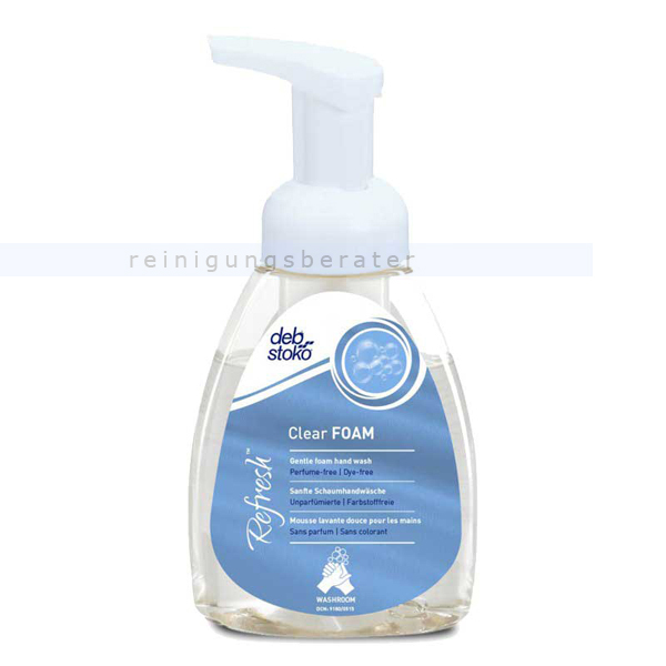 Schaumseife Stoko Refresh Clear Foam 30 ml unparfümiert