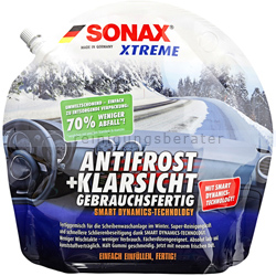 Scheibenfrostschutz SONAX Antifrost & Klarsicht 3 Liter