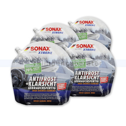 Scheibenfrostschutz SONAX Antifrost & Klarsicht 4 x 3 Liter