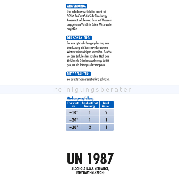 SONAX AntiFrost & KlarSicht Konzentrat 