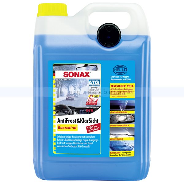 SONAX AntiFrost & Klarsicht Konzentrat 5 L bis -30 Grad