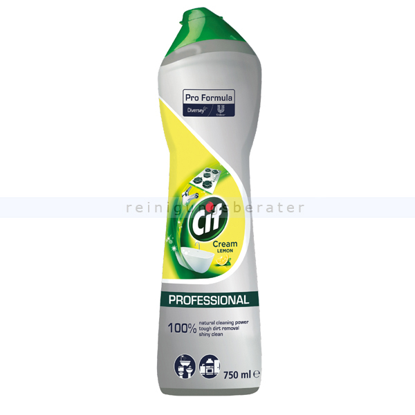 Scheuermilch Diversey CIF Professional Cream Lemon 0,75 L