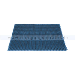 Schmutzfangmatte Miltex Step In metallic blau 57 x 86 cm