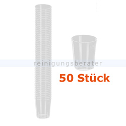 Schnapsglas transparent 2 cl im Pack 50 Stück