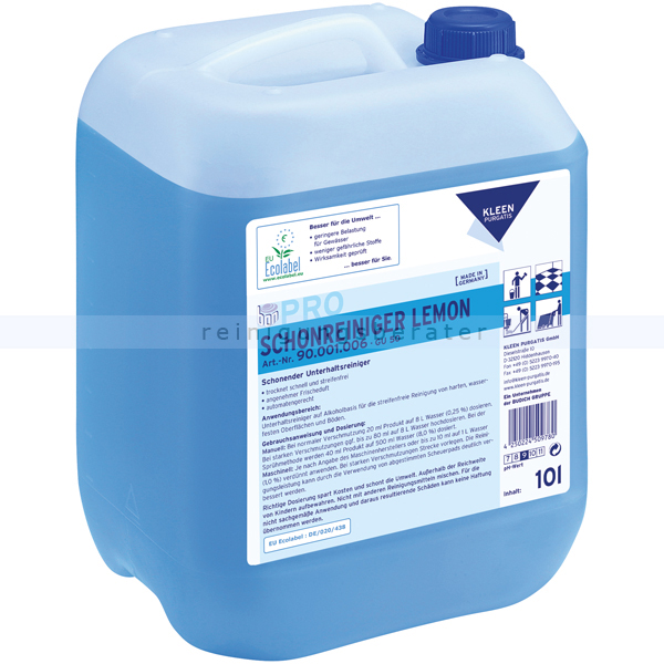 Schonreiniger Kleen Purgatis Lemon 10 L