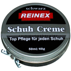 Schuhcreme Reinex Schuhpflege schwarz 50 ml