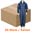 Zusatzbild Schutzanzug Abena Schutz-Einweg-Overall blau L/XL Karton