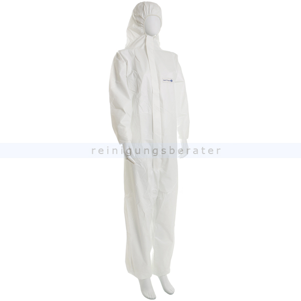 Schutzanzug Ampri Med Comfort Safe Protect Overall weiß XL