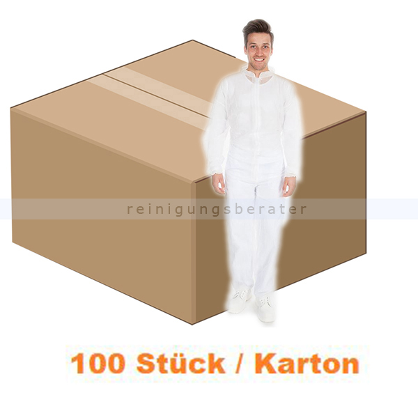 Schutzanzug Hygonorm Eco PP-Vlies weiß L