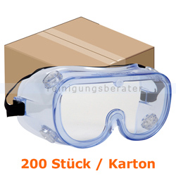 Schutzbrille Thor Panorama Arbeitsschutzbrille klar Karton