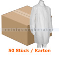 Schutzkittel Abena Besucherjacke weiß L/XL Karton