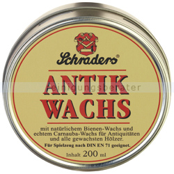 Schutzwachs Poliboy SCHRADERS Antik Wachs 200 ml