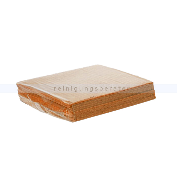 Schwammtuch SiVi feucht in orange 18x20 cm 10 er Pack