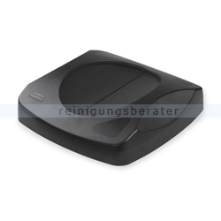 Schwingdeckel Rubbermaid schwarz für Untouchable Container